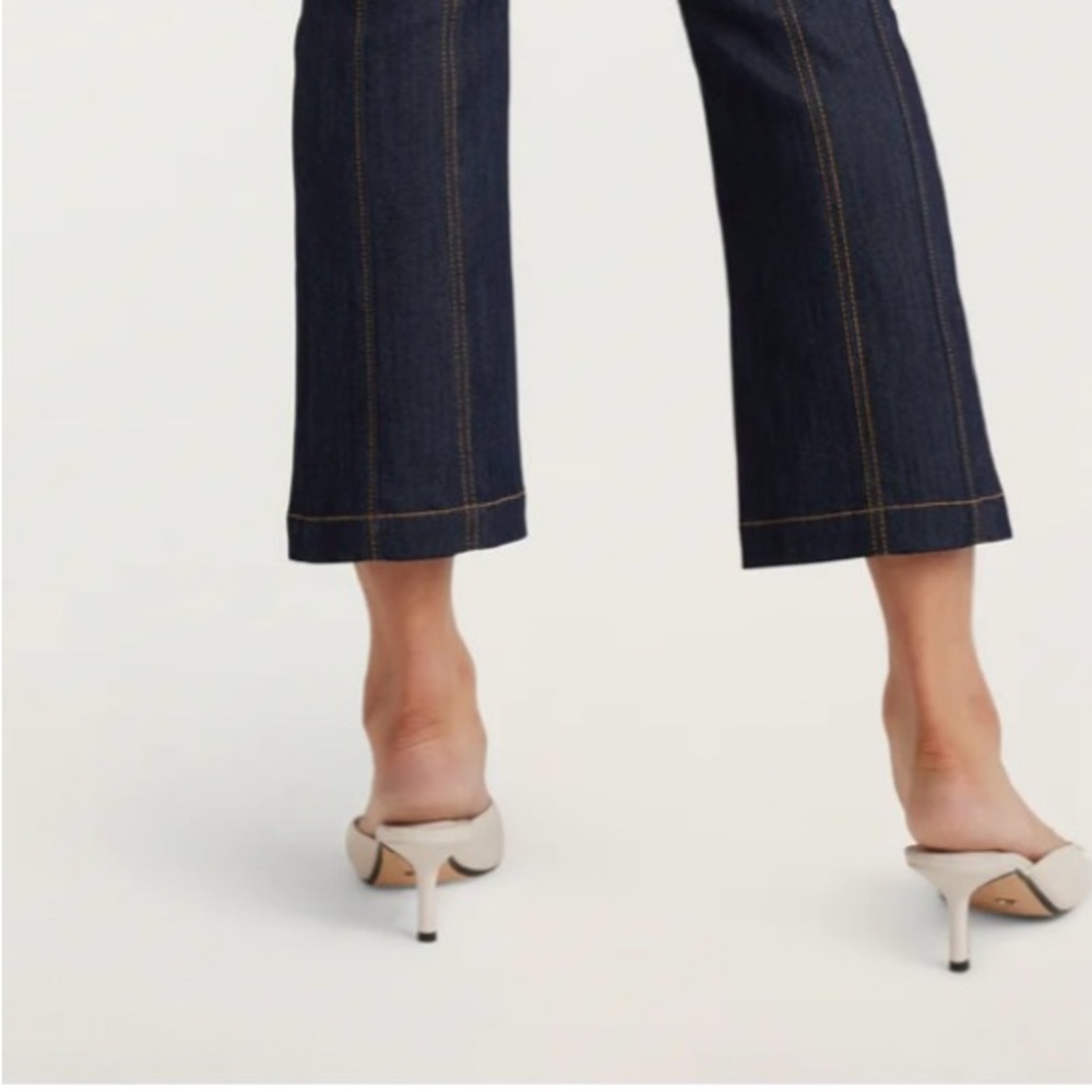 Cinq a Sept 5a’7 Loren Denim pant Size 8 - Picture 5 of 11